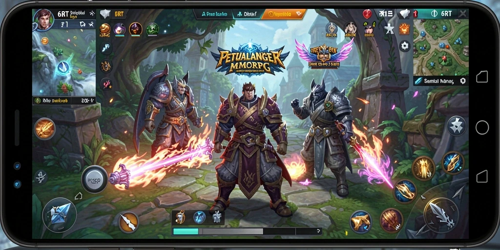 Tampilan gameplay 6RT yang menarik dan interaktif.