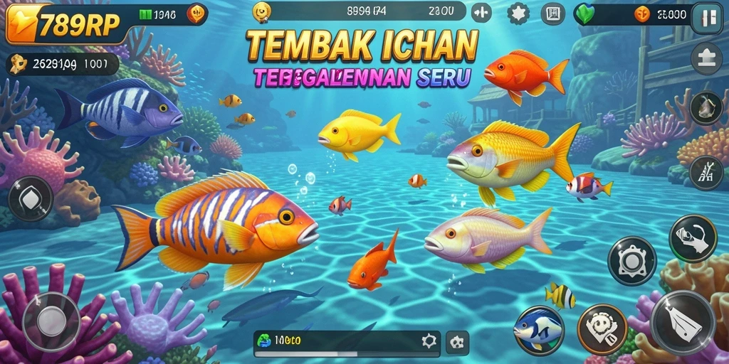 Tampilan seru gameplay Tembak Ikan 789RP