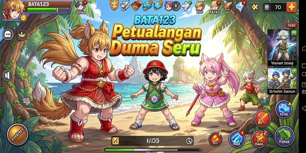 Tampilan menakjubkan dari gameplay BATA123 yang penuh aksi.