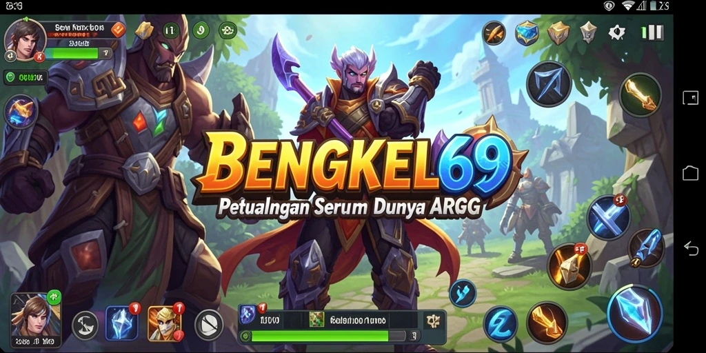 Screenshot gameplay BENGKEL69 di dunia ARPG yang menakjubkan.