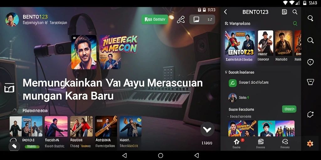 Tampilan gameplay BENTO123 yang mengesankan dan interaktif.