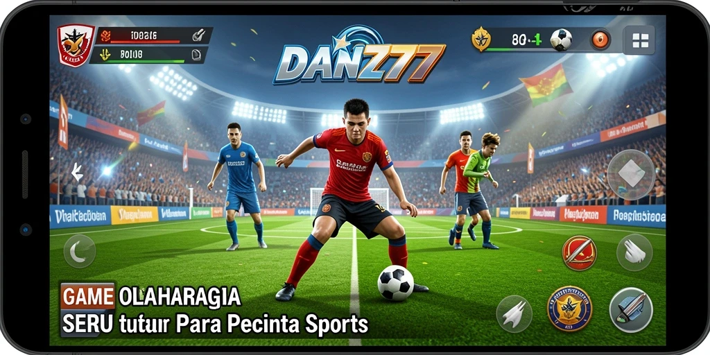 Screenshot utama yang menunjukkan gameplay seru dalam DAN777.