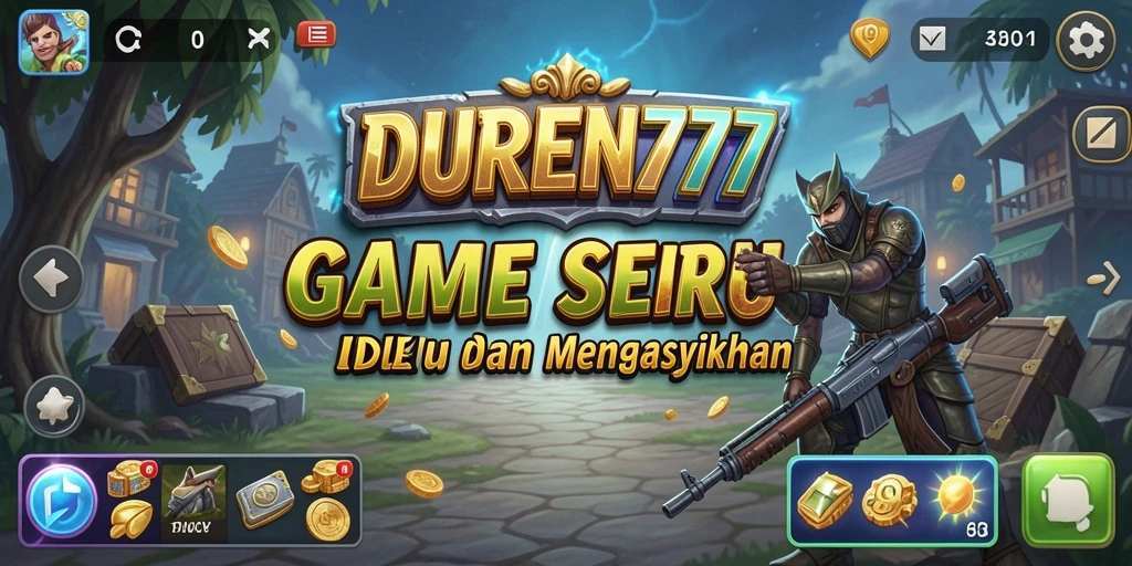 Tampilan gameplay Idle yang menarik di DUREN777.