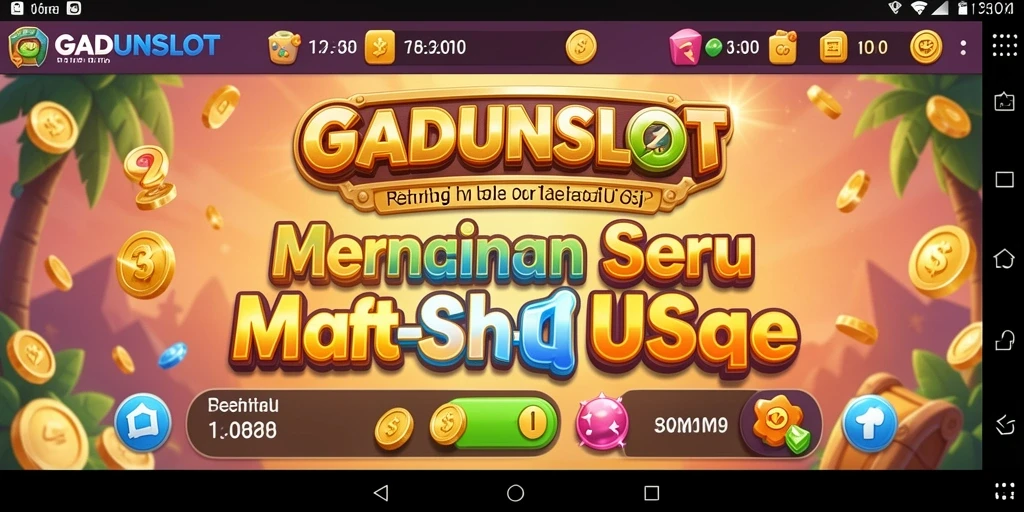 Tampilan gameplay menarik dalam GADUNSLOT yang penuh warna.