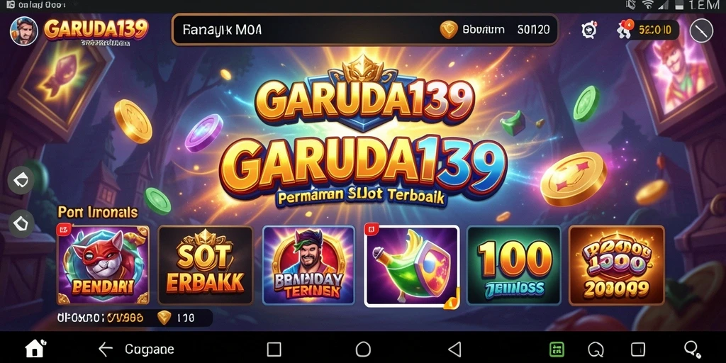 Tampilan gameplay Slot GARUDA138 yang seru dan mengasyikkan.