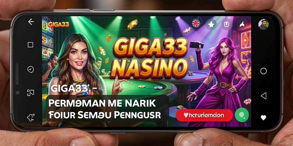 Tampilan gameplay <strong>GIGA33</strong> yang seru dan menghibur saat bermain Kasino.