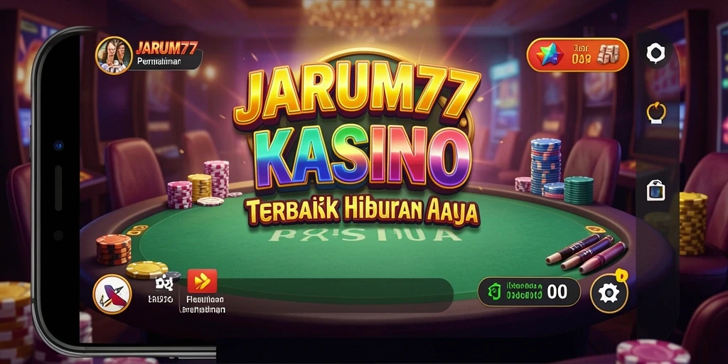 Tampilan gameplay yang seru dan menarik dari JARUM77.