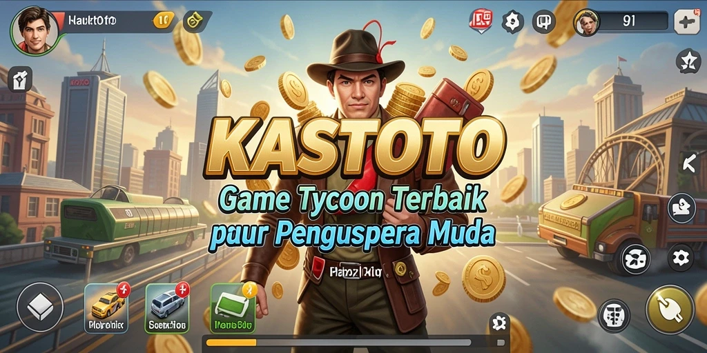 Gameplay KASTOTO yang seru dan menantang untuk para tycoon.