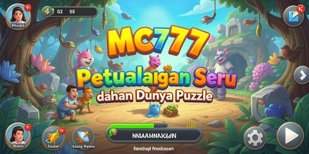 Tampilan gameplay MC777 yang menarik dan penuh warna.
