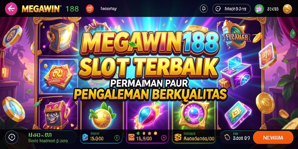 Screenshot gameplay MEGAWIN188 menunjukkan keseruan permainan slot.