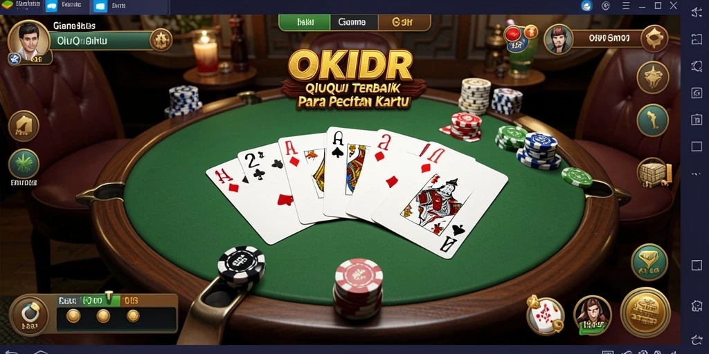 Gameplay menarik OKIDR dalam permainan QiuQiu.