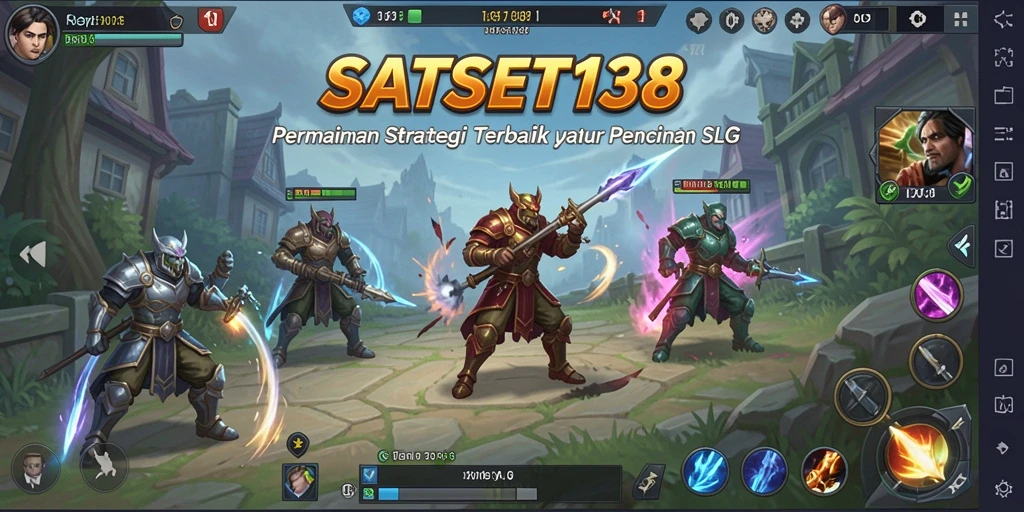 Screenshot SATSET138 menampilkan aksi menyenangkan dari pertempuran SLG.