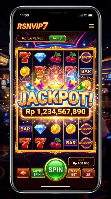 Tampilan utama aplikasi rsnvip7 yang menarik.